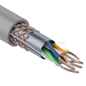 Кабель SFTP 4PR  24AWG  CAT5e  305м (медь) REXANT