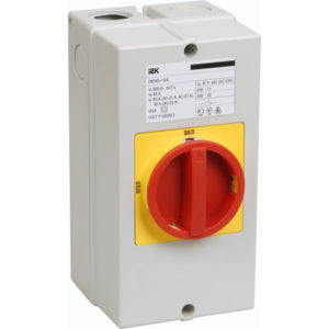 Переключатель кулачковый ПКП32-13 /К 32А "откл-вкл" 3р/400В IP54 ИЭК