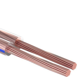 Кабель акустический, 2х2.50 мм2, прозрачный BLUELINE, 100 м.  REXANT