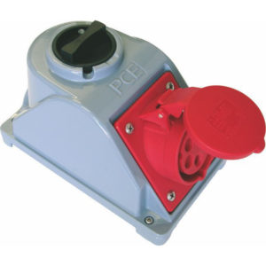 Разъем стац. IP-44  32/3 гнездо/выкл. (96062350)