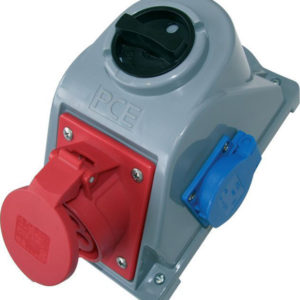 Разъем стац. IP-44  32/3 гнездо/розетка/выкл. (96062351)