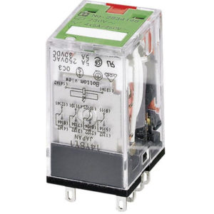 Реле REL-IR/L-24AC/4X21 AU, 5А, кат. 24в/AC