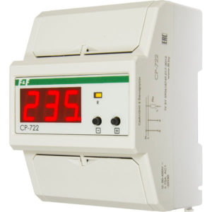 Реле контроля напряжения  CP-722 1Ф, 50-450В АС, 1NO, 75А, до16кВт, защита от "обрыва нуля"