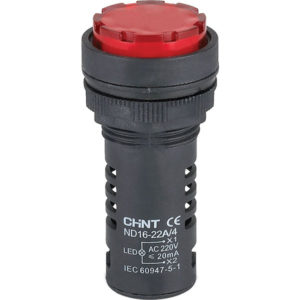 Индикатор ND16-22DS/4 красный АС230В