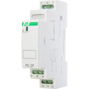 Реле PK-2P-12V F&F (12 AC/DC; I=2x8A)
