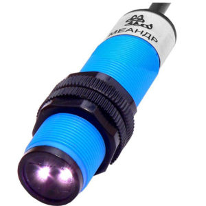 Датчик оптический рефлекторный ВИКО-Р-21-М18 (10-30VDC,SN-2000mm)