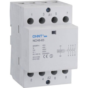 Контактор модульный NCH8-40/40 40A  4НО  AC220/230В 50Гц