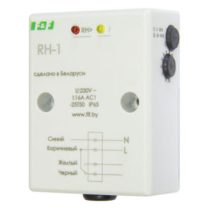 Реле контроля влажности RH-1 16А,  24-230В, AC/DC