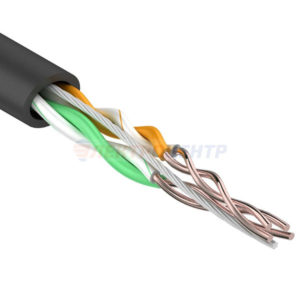 Кабель UTP  2PR  24AWG  CAT5e  305м  OUTDOOR (медь) REXANT
