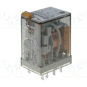 Миниатюрное реле 55.32.8.230.0040 2CO 230AC, 2гр.к., 7A (FINDER)