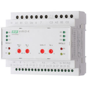 Реле АВР AVR-01-K (16А, сеть-сеть)