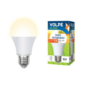 Лампа светодиодная LED-A60-11W/WW/E27/FR/O