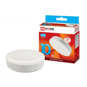 Лампа LED-GX53-VC 10Вт 230В 4000К 800Лм IN HOME
