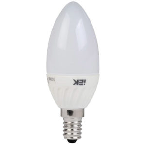 Лампа LED свеча LED-C35 eco 5Вт 230В 3000К E14,  450Lm IEK