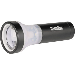 Фонарь Camelion LED51512  (фонарь, черный,  1LED+4LED, 3 реж 3XLR03 в компл., алюм., откр. блистер)