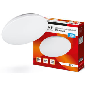 Светильник LED СПБ-РОНДО 36Вт 230В 4000К 2880лм 380мм белый IN HOME