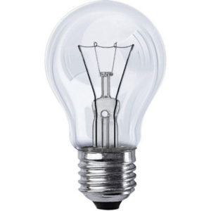 Лампа прозр. А19  60W E-27  220-230V (Elux) (уп. 100шт.)