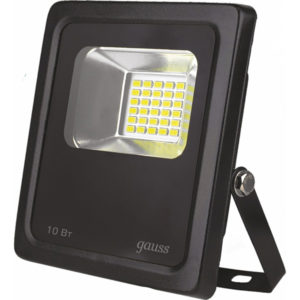 Прожектор светодиодный LED GAUSS  10W 220V 780Lm 6500K IP65