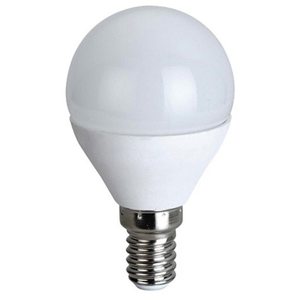 Лампа LED шар LED-G45 eco 5Вт 230В 4000К E14,  450Lm IEK