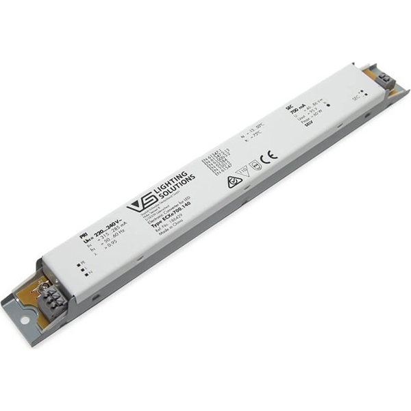 Драйвер ECXe 700.140 (700mA, Vout:46–86V) Wmax-60W