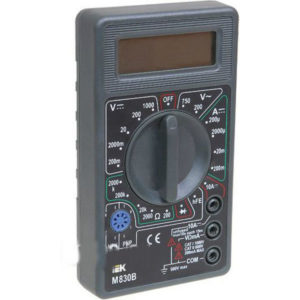 Мультиметр цифровой  Universal M832 (без элемента питания) (ИЭК)
