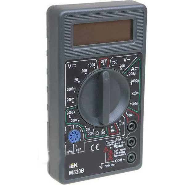 Мультиметр цифровой  Universal M832 (без элемента питания) (ИЭК)
