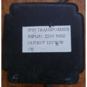 Трансформатор TFR-065 220V/12V 50W IP65 (уличный) уценка, гарантия не действует
